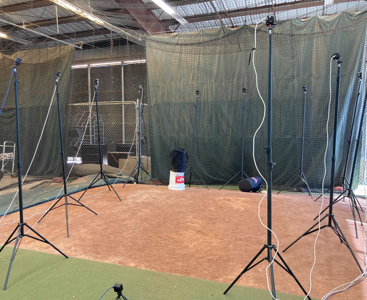 Motion Capture System in the Minor League Cages