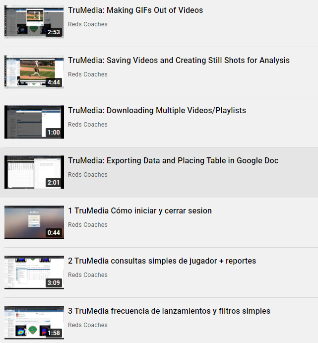 YouTube TruMedia Screenshot